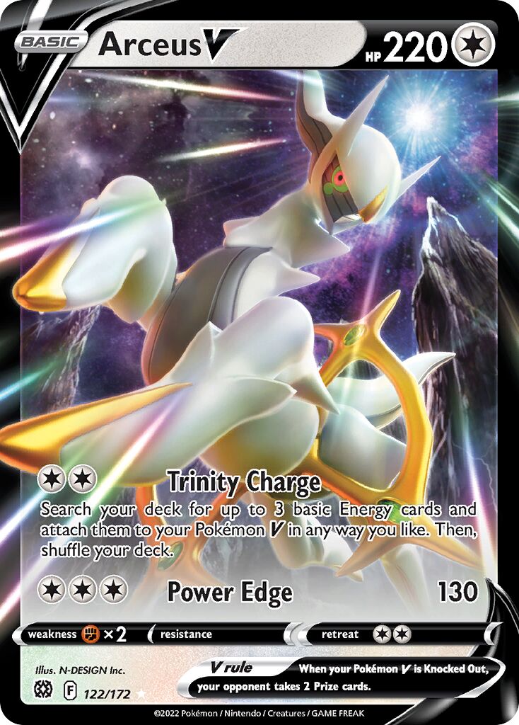 Arceus V - Prize Pack Series One #122/172