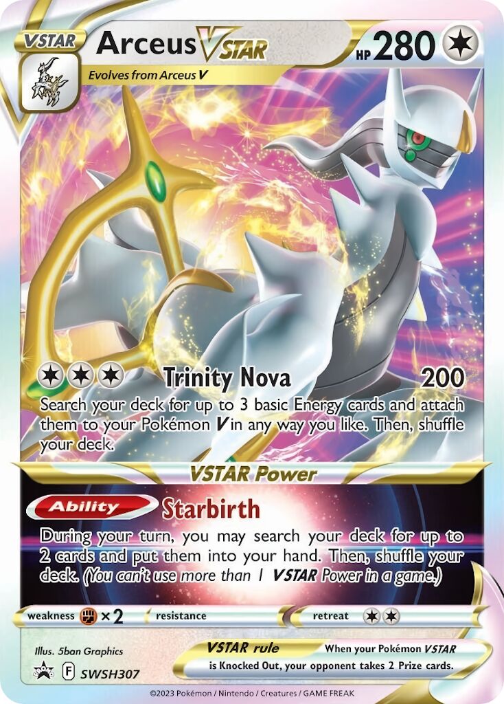 Arceus VSTAR - Sword & Shield Promo #SWSH307