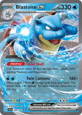 Blastoise ex - Stellar Crown #030/142