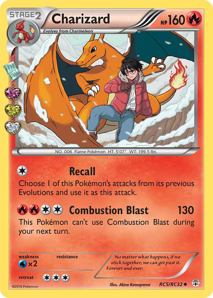 Charizard - Generations: Radiant Collection #RC5