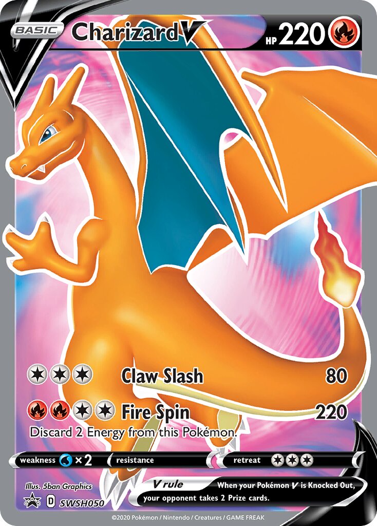 Charizard V - Sword & Shield Promo #SWSH050