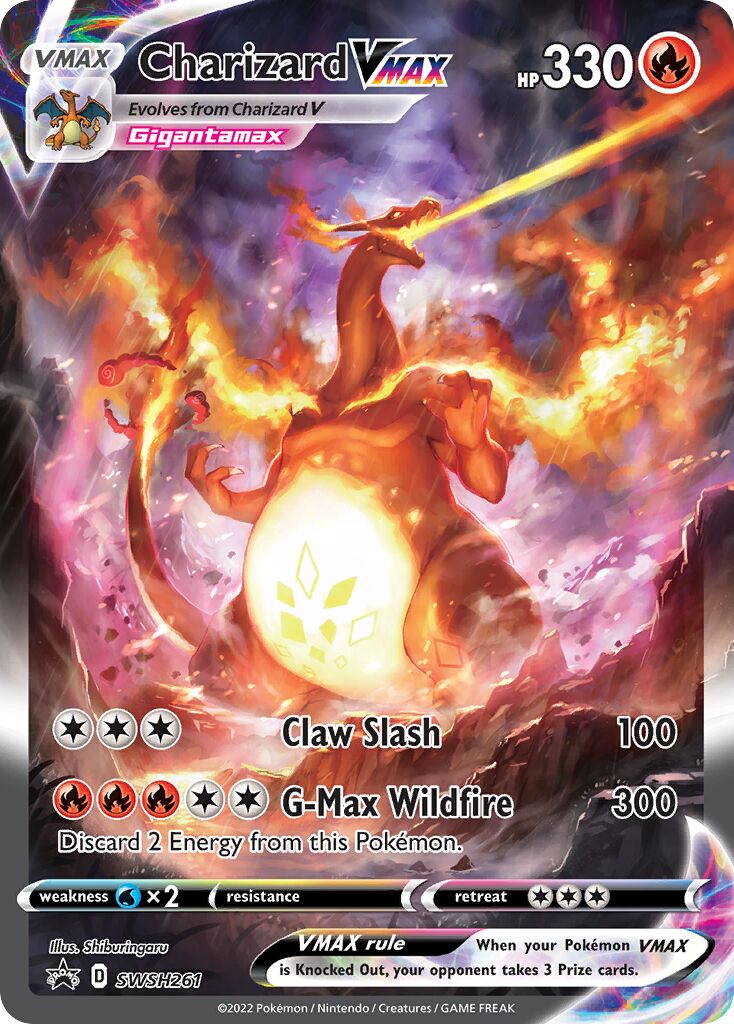 Charizard VMAX - Sword & Shield Promo #SWSH261