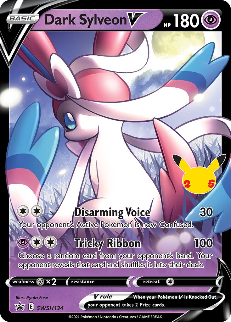 Dark Sylveon V - Sword & Shield Promo #SWSH134