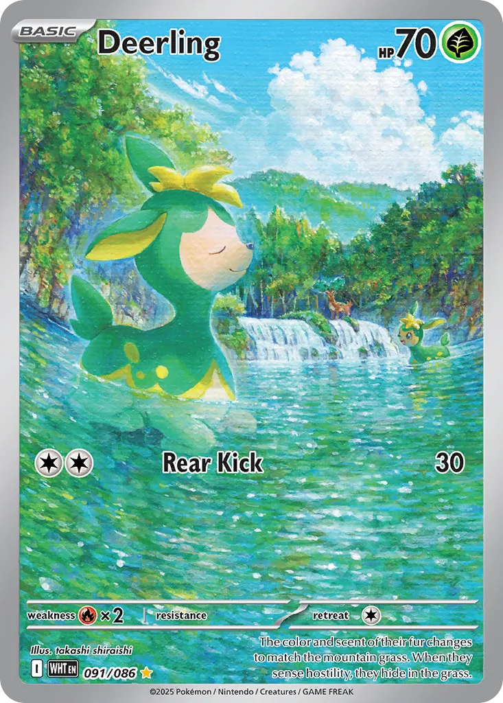 Deerling - White Flare #091/086
