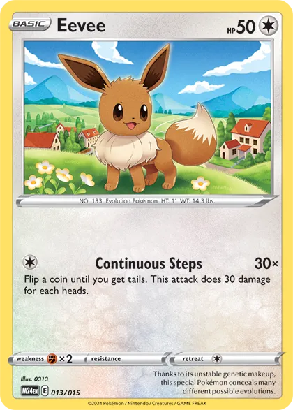 Eevee - McDonald's Promos 2024 #013/015