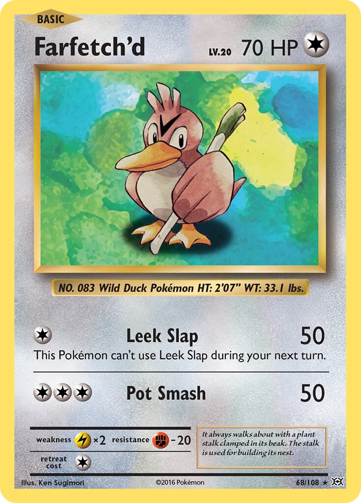 Farfetch'd - Evolutions #68/108
