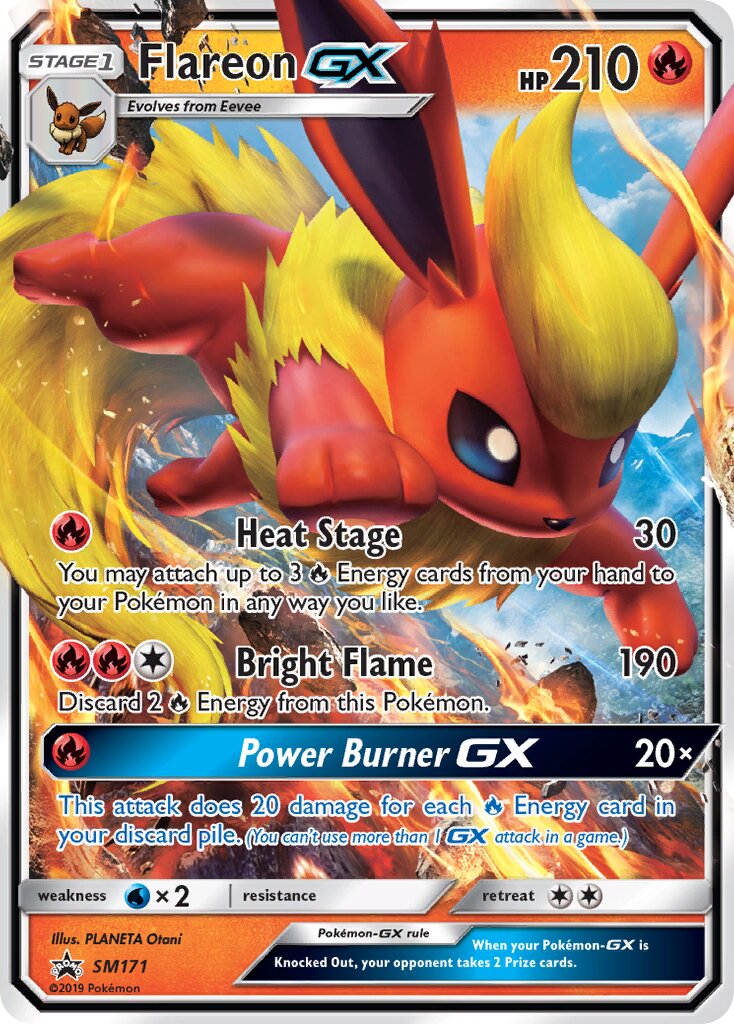 Flareon GX - Sun & Moon Promo #SM171