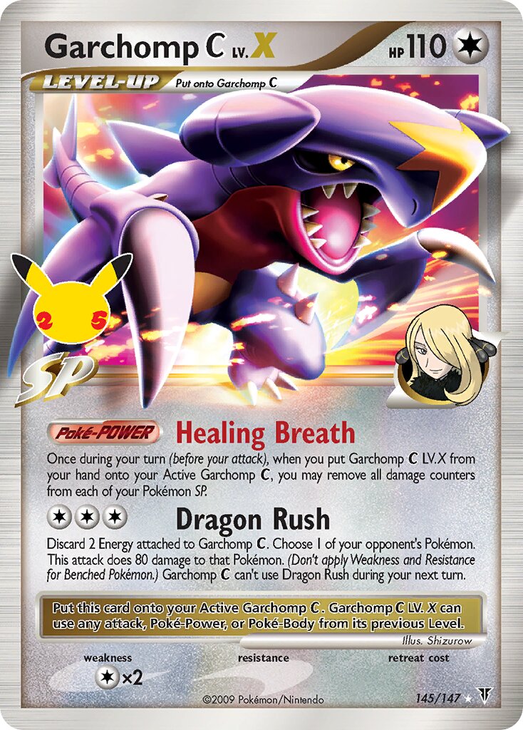 Garchomp C LV.X - Celebrations: Classic Collection #145/147
