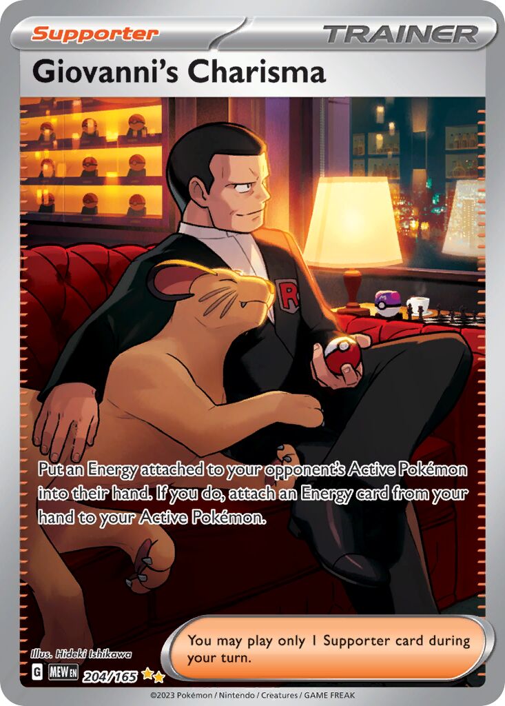 Giovanni's Charisma - SV: 151 #204/165