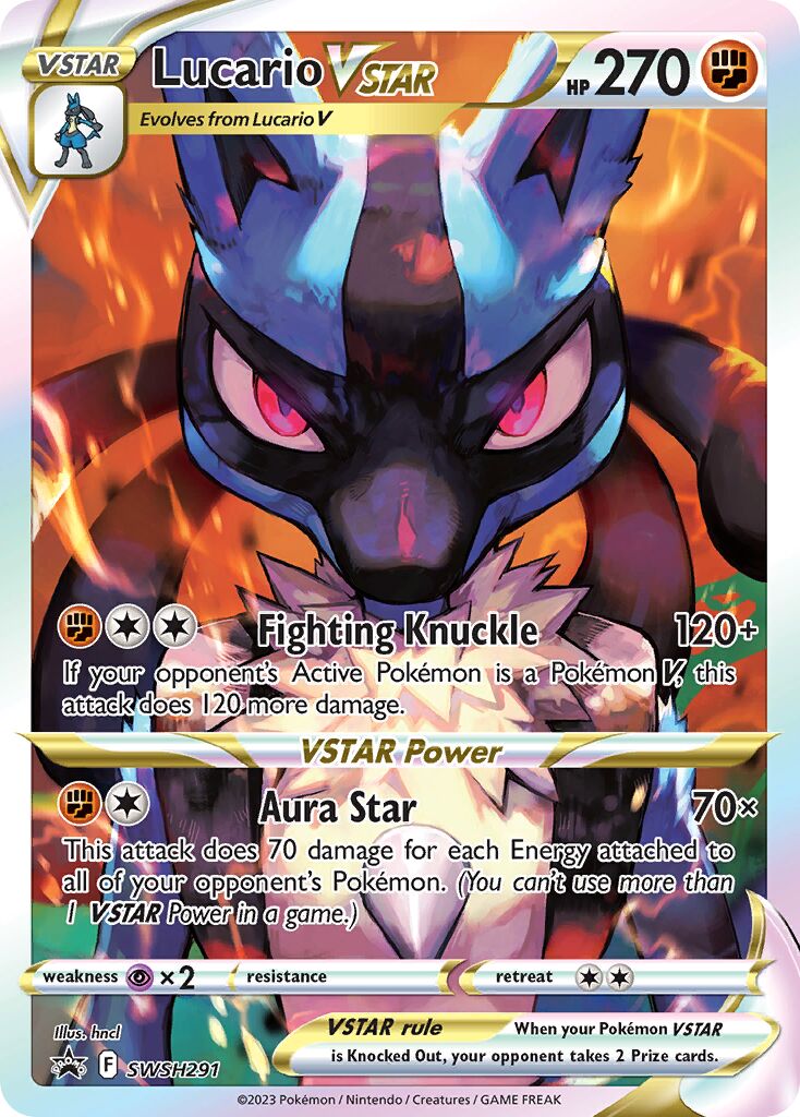 Lucario VSTAR - Sword & Shield Promo #SWSH291