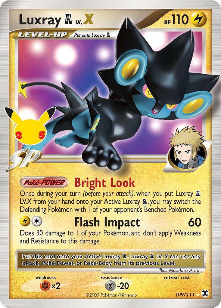 Luxray GL LV.X - Celebrations: Classic Collection #109/111