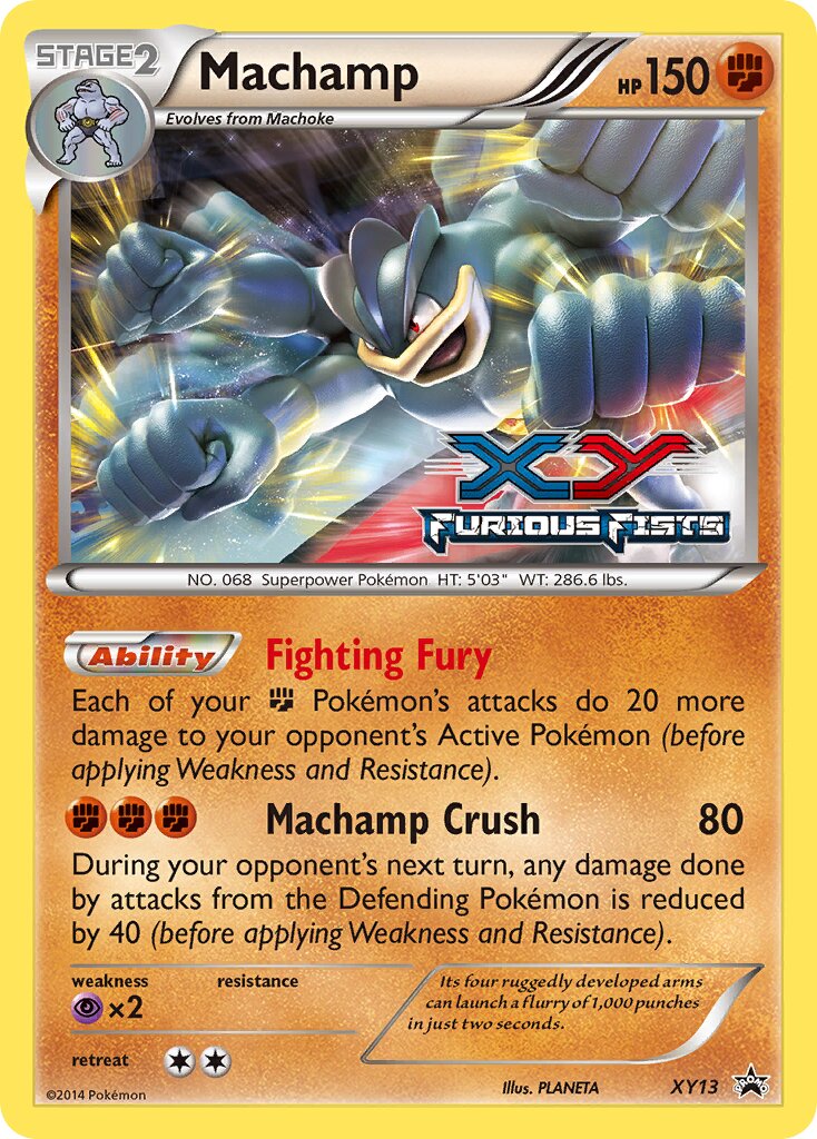 Machamp (Prerelease) - XY Promos #XY13