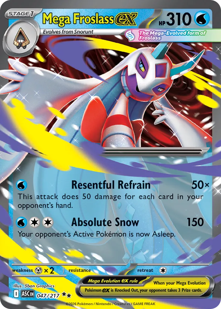 Mega Froslass ex - Ascended Heroes #047/217