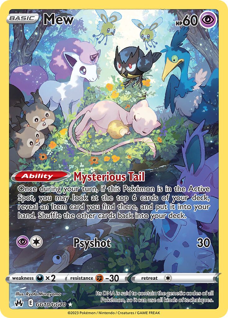 Mew - Crown Zenith: Galarian Gallery #GG10/GG70