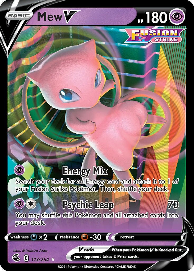 Mew V - Fusion Strike #113/264