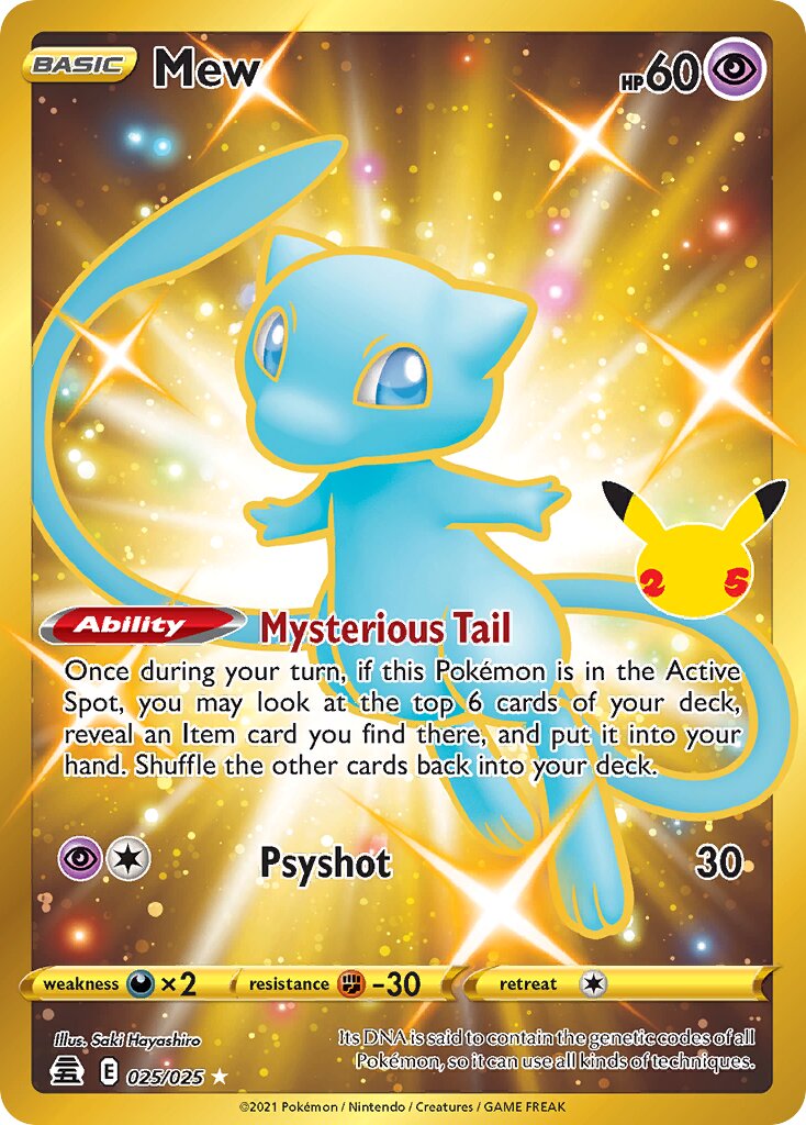 Mew (Secret) - Celebrations #025/025