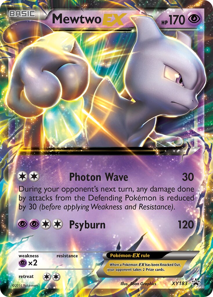Mewtwo EX - XY Promos #XY183
