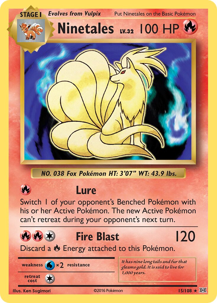 Ninetales - Evolutions #15/108