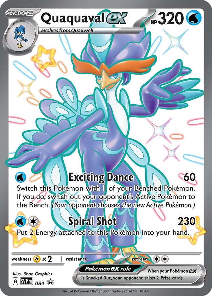 Quaquaval ex - Scarlet & Violet Promo #84