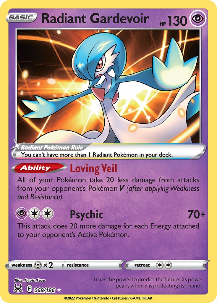 Radiant Gardevoir - Lost Origin #069/196