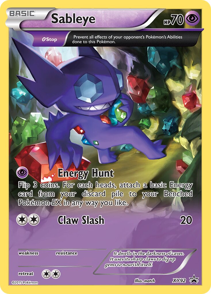 Sableye - XY Promos #XY92
