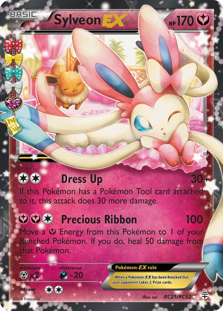 Sylveon EX - Generations: Radiant Collection #RC21
