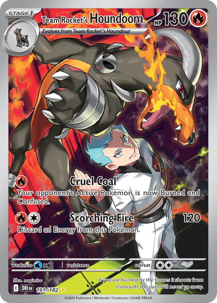 Team Rocket's Houndoom - Destined Rivals #191/182