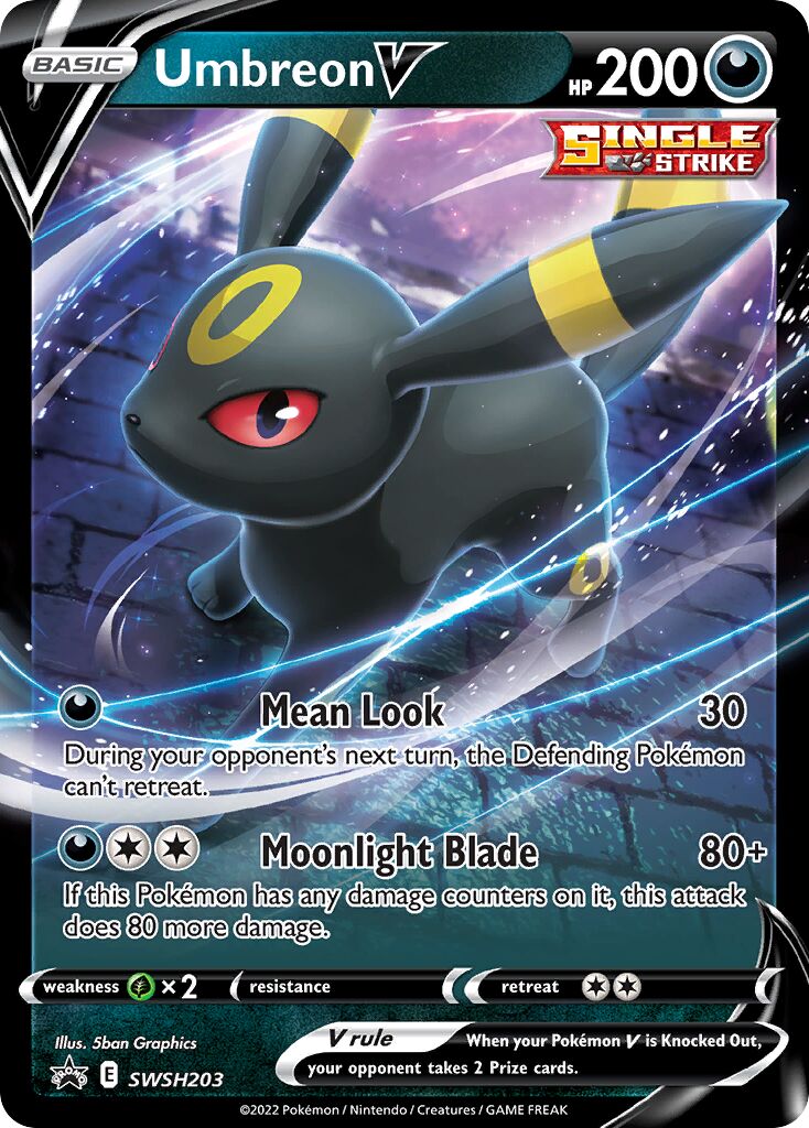 Umbreon V - Sword & Shield Promo #SWSH203