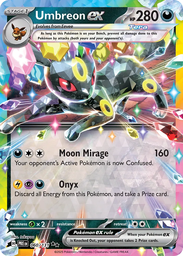 Umbreon ex - Prismatic Evolutions #060/131