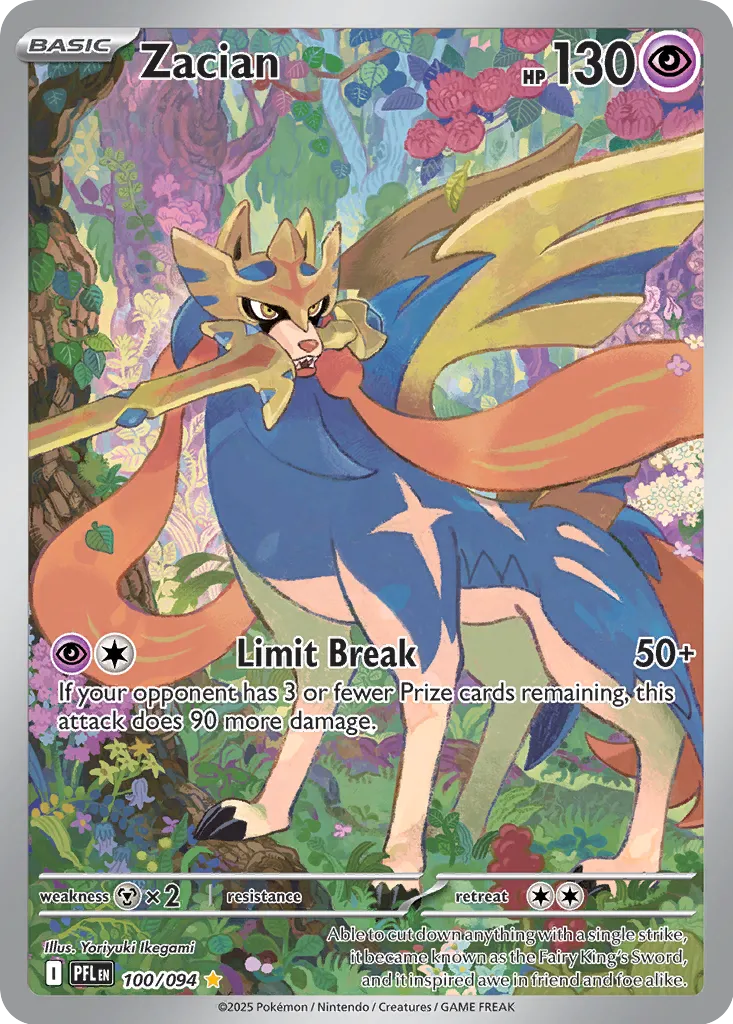 Zacian - Phantasmal Flames #100/094