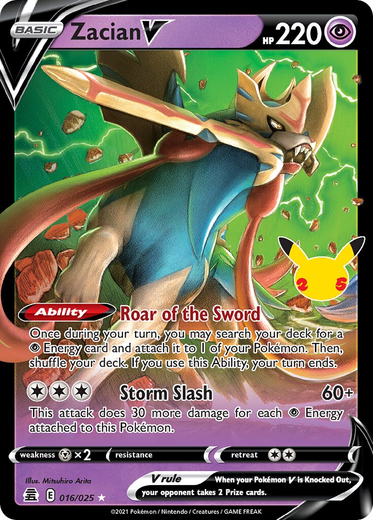 Zacian V - Celebrations #016/025