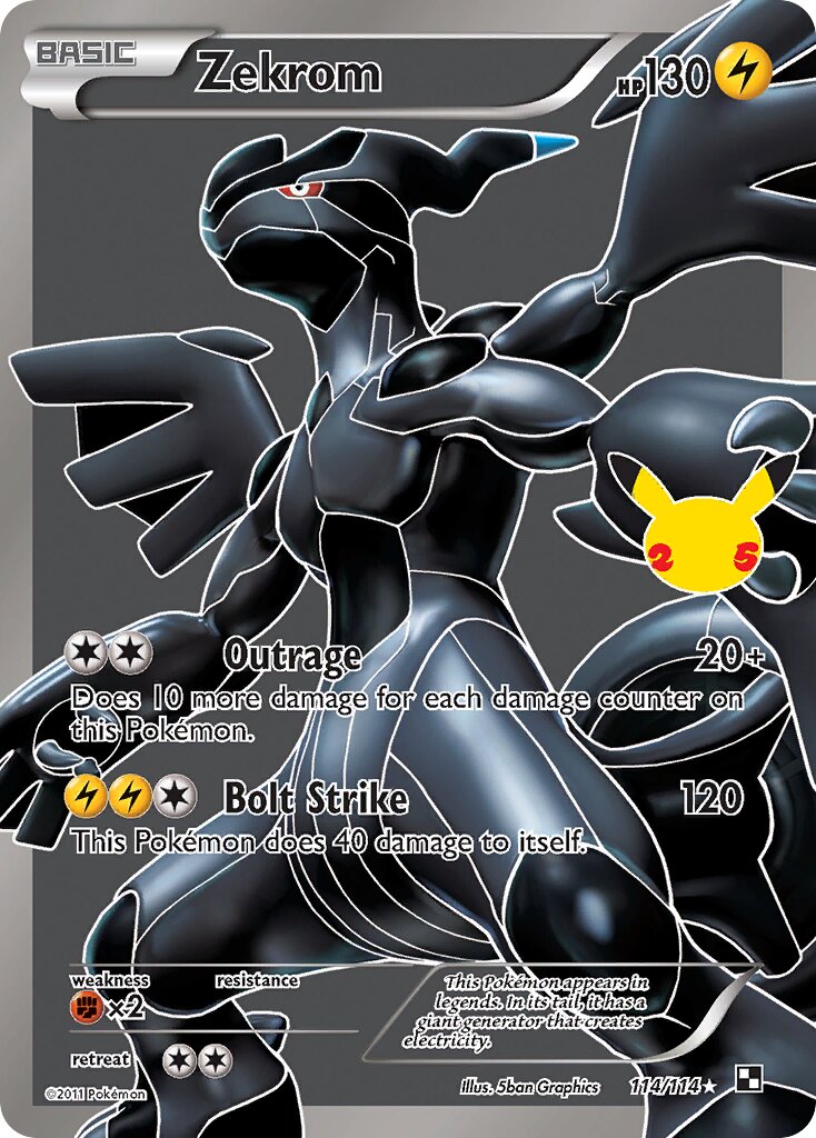 Zekrom - Celebrations: Classic Collection #114/114